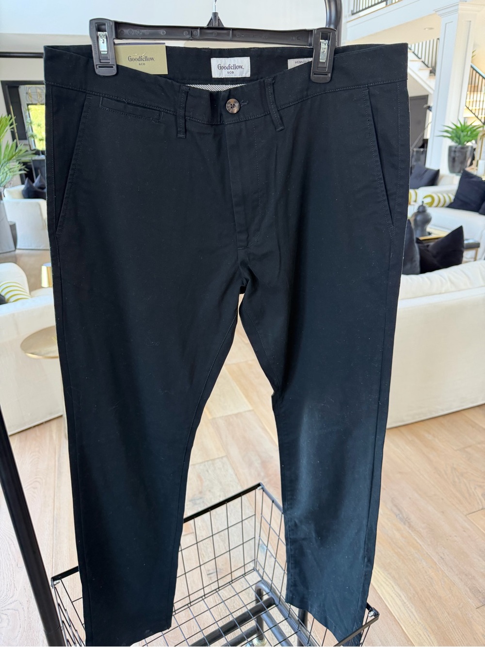 Goodfellow & Co Black Men’s Chinos - Slim Fit